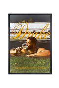 DRAKE - POOLSIDE PRINT (A3)
